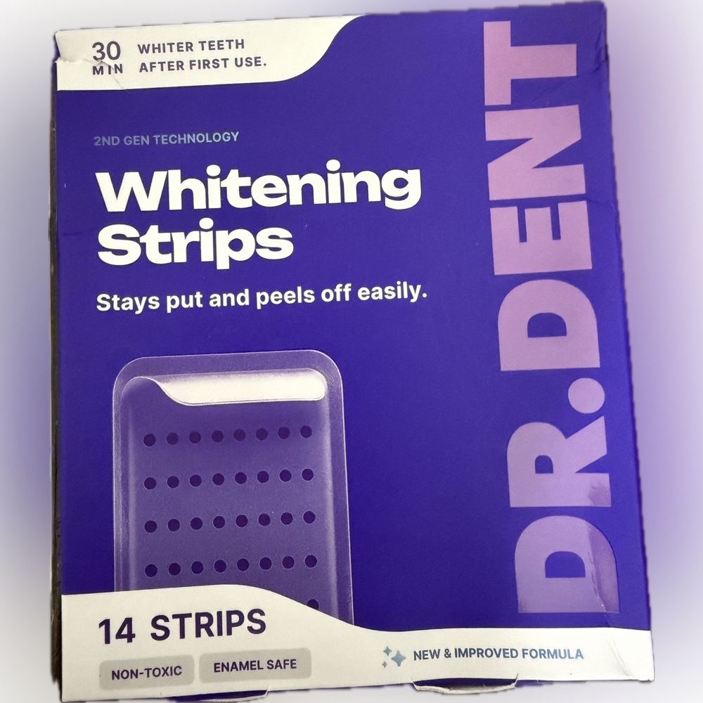 Whitening Strips in Purple - 14 Strips